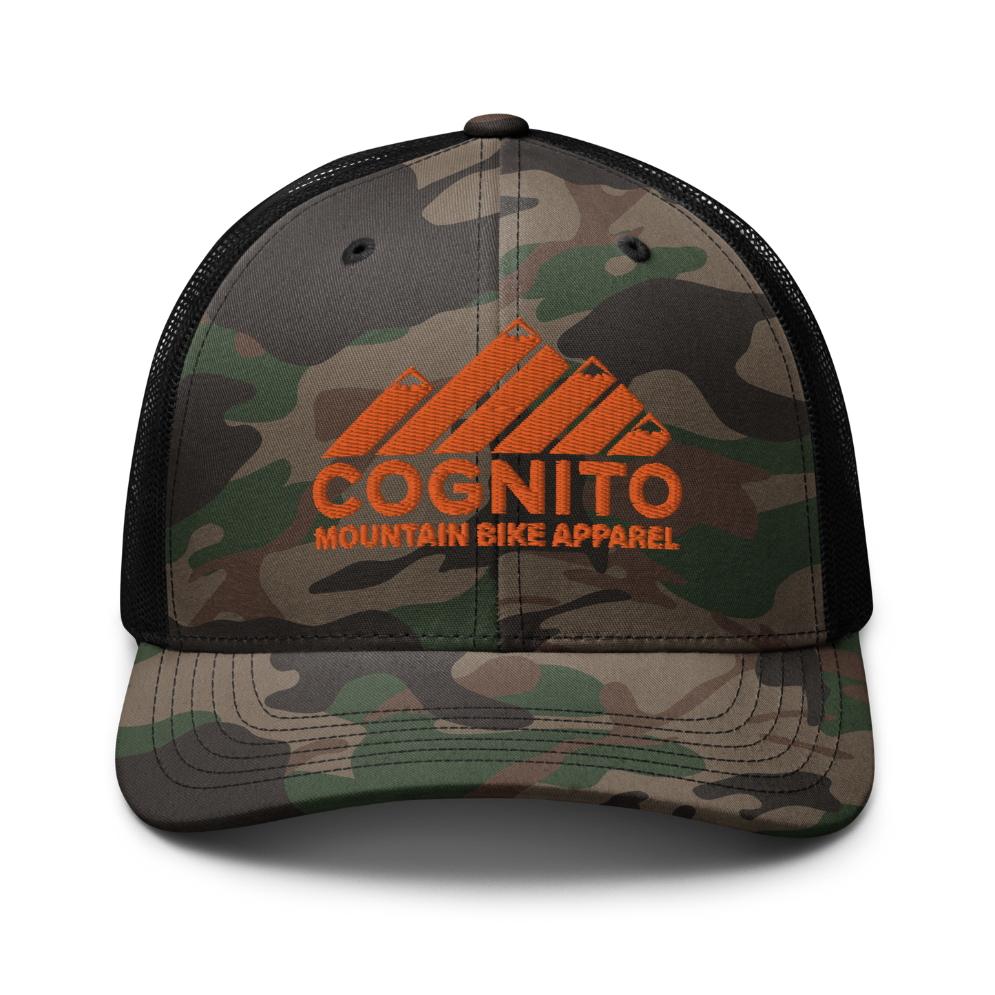 Camouflage trucker hat